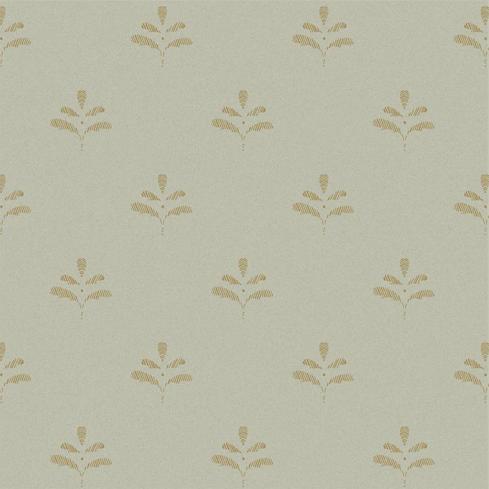 Celadon Antique Gold Leaf Wallpaper | Susie Watson Designs | Susie Watson  Designs