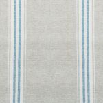 Grey Blue Gustavian Stripe Cotton – Double Width – 286L