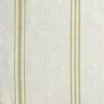Ivory Green Vintage Stripe Table Runner