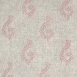 Hand-printed Rose Shalini Linen – 321