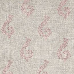 Hand-printed Rose Shalini Linen – 321