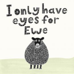 Eyes for Ewe Card