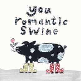 Card - Romantic Swine
