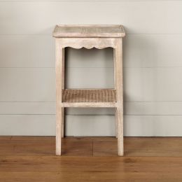Small Caned Side Table