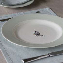 Black Hen Dinner Plate