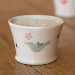Birds & Bees Scented Candlepot