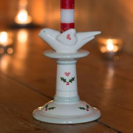 Small Bird Candlestick - Christmas