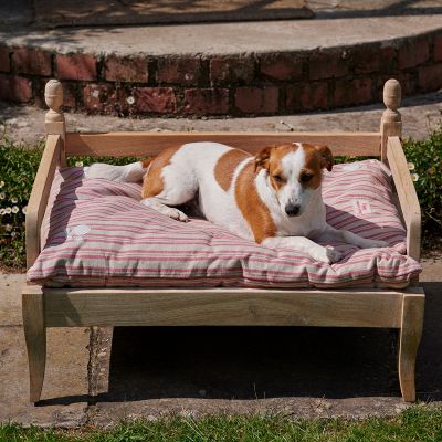 Rusty Rose Stripe Dog Bed Mattress