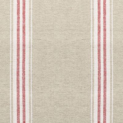 Beech Red Gustavian Stripe Cotton – Double Width - 289L