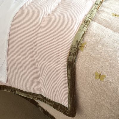 Sweet Pea Linen Quilt - King Size