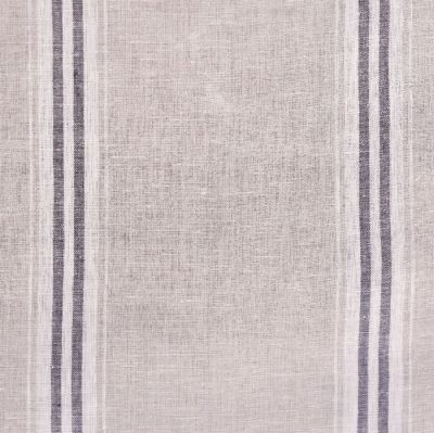 Roman Blind in Charcoal Large Gustavian Stripe 67cm (W) x 250cm (L)