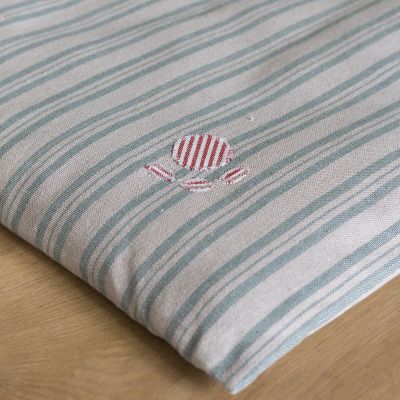 Sail Blue Stripe Dog Bed Mattress
