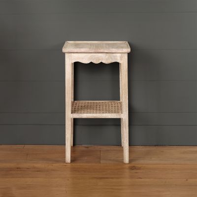 Small Caned Side Table