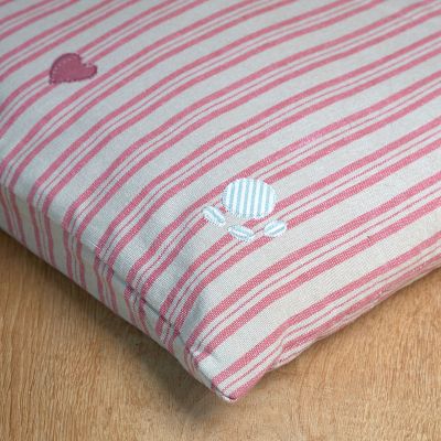 Dog Bed Mattress Cover Only - Rusty Rose