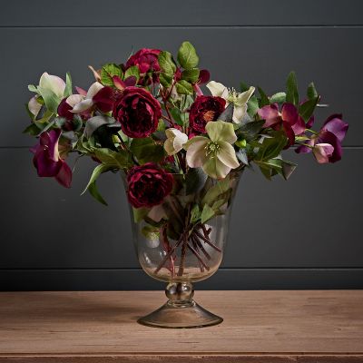 Bunch of Hellebores & Roses