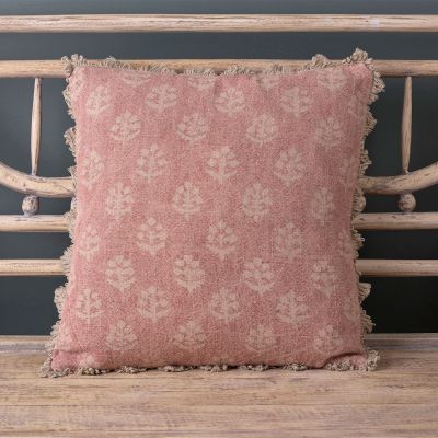 Faded Rose Megha Linen Cushion