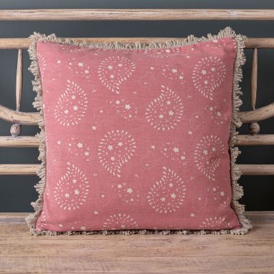 Reverse Indian Lullaby Cushion - Rose (Cushions)