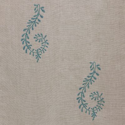 Egyptian Blue Shalini Embroidered Linen – 140/B