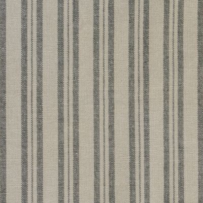 Charcoal Medium Ticking Stripe Cotton – 231
