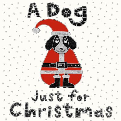 Christmas Card - Dog for Christmas (Small, pack of 6)