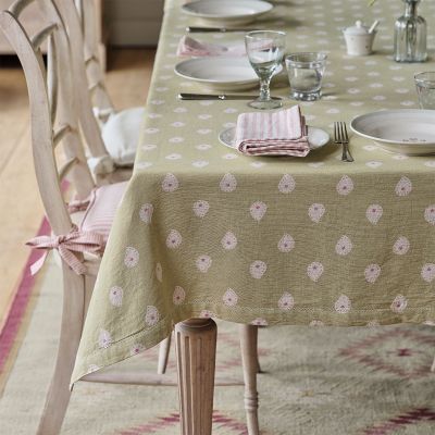 Green Mika Tablecloth - Extra Large