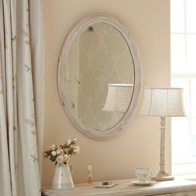 Seconds - Carved Oval Mirror