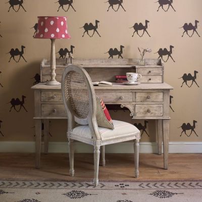 Slight Seconds - Large Gustavian Desk with top