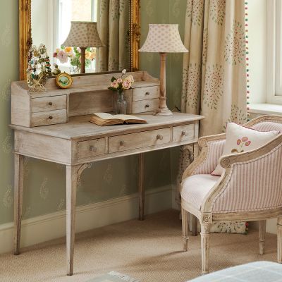 Gustavian Desk with top