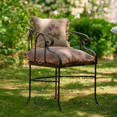 Wrought Iron Garden Chair