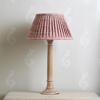 Rose Sprig 12" Pleated Lampshade