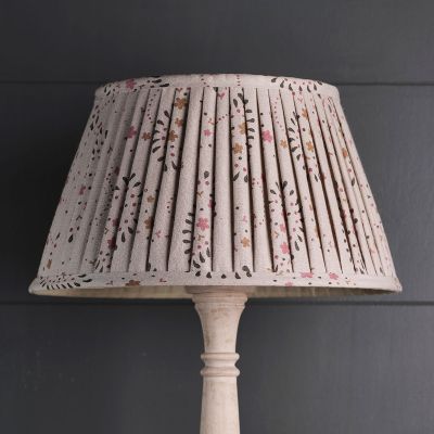 Lullaby Linen 14" Pleated Lampshade