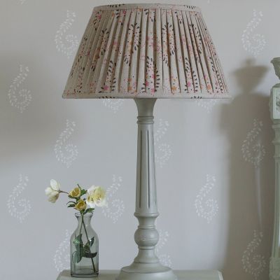 Lullaby Linen 16" Pleated Lampshade
