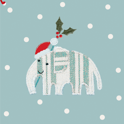 Christmas Elephants Gift Tags (pack of 6)