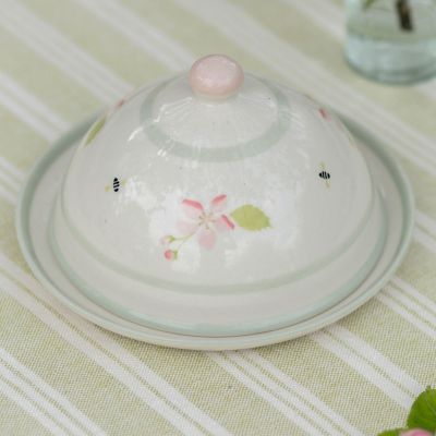 Apple Blossom Small Butter Dish