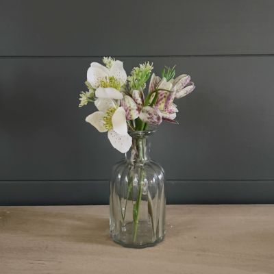 Spring Flowers in Small Bottle