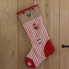 Christmas Stocking - Robin & Pudding