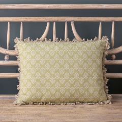 Summer Green Sprig Cushion