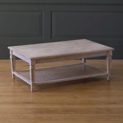 Caned Coffee Table