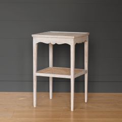Caned Side Table
