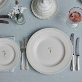 Snowdrop Dinner Plate | Susie Watson Designs | Susie Watson Designs