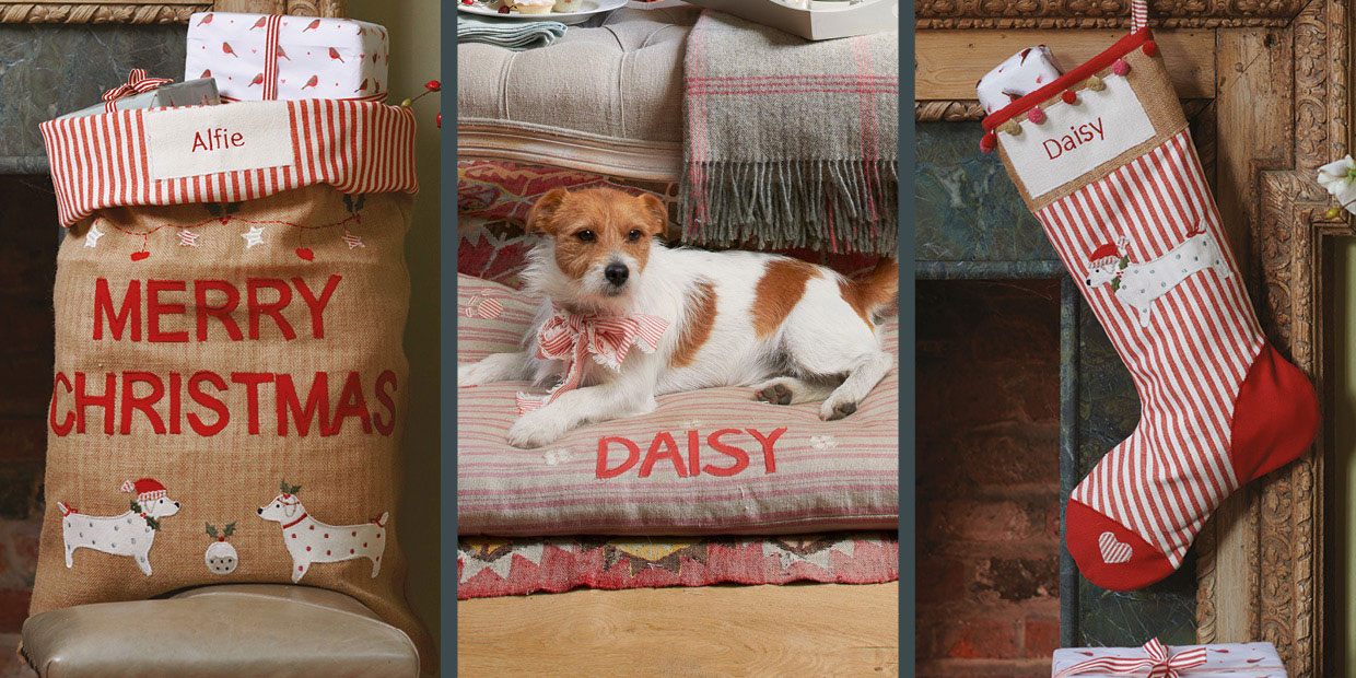 Personalised Sacks, Stockings & Dog Beds